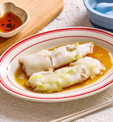韭黄猪肉肠粉