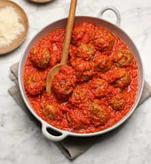 Albóndigas con salsa de tomate