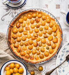 Tarte aux mirabelles