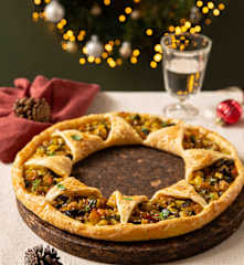 Ghirlanda con verdure insaporite