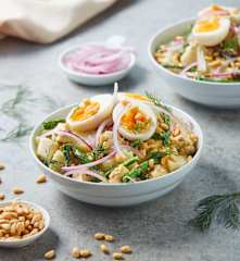 Creamy Dill Potato Salad with Chicken