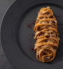 Spaghetti risottati al caffè