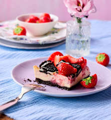 Erdbeer-Oreo®-Cheesecake