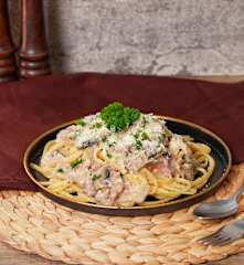 One Pot Creamy Linguine