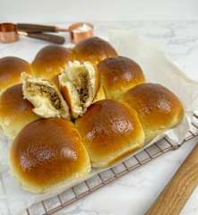 Pan De Coco (Filipino Sweet Coconut Bread)