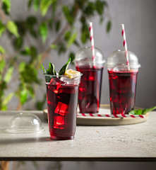 Napój z hibiskusa (Sobolo)