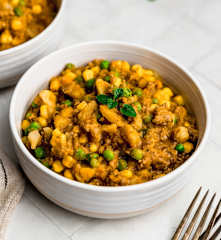 Charquicán con charqui