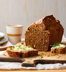 Walnuss-Malzbierbrot