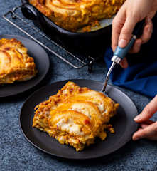 Kürbis-Lasagne