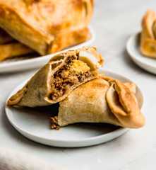 Empanada de pino al horno