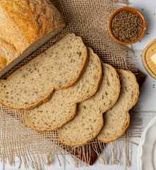 Pain de seigle au carvi