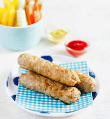Σπιτικά λουκάνικα hot dog