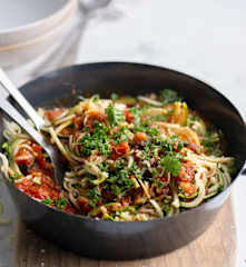 Mediterrane groentepasta