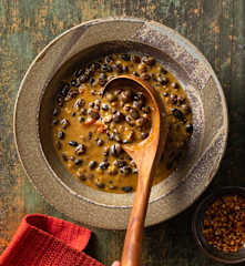 Maharagwe (Bohnen in Kokossauce)