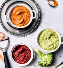 Purée de pommes de terre et de légumes