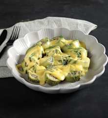 Κολοκυθάκια αβγολέμονο