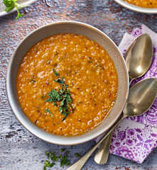 Ezogelin Çorbası - Rote Linsensuppe