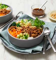 Hoisin pork bowl