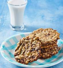 Galletas con chispas de chocolate