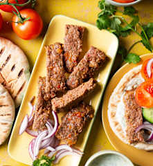 Kofta kebab casero