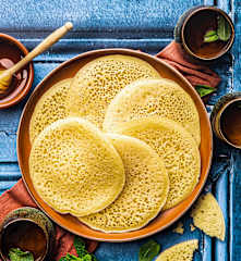 Baghrir (crêpes marocaines ajourées)