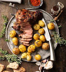 Lamb with Rosemary Potatoes