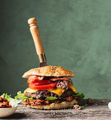 Burgers Sloppy Gold Rush