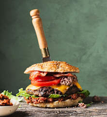 Hambúrgueres sem glúten