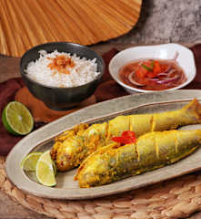 Grilled Threadfin (Ikan Senangin Bakar)
