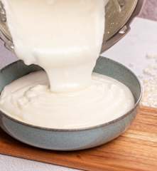 Polenta de canjica branca