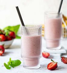Smoothie bananowo-truskawkowe