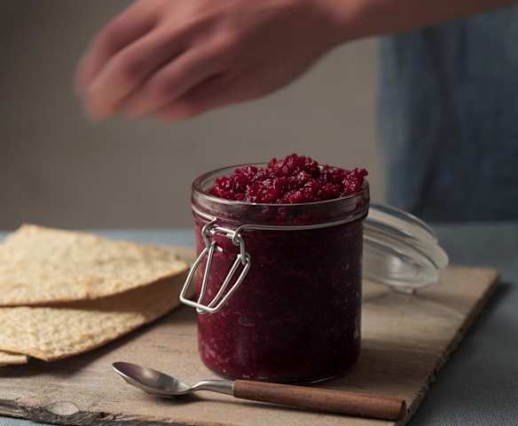 Beetroot and Horseradish Relish (Chrain) - Cookidoo® – the official ...
