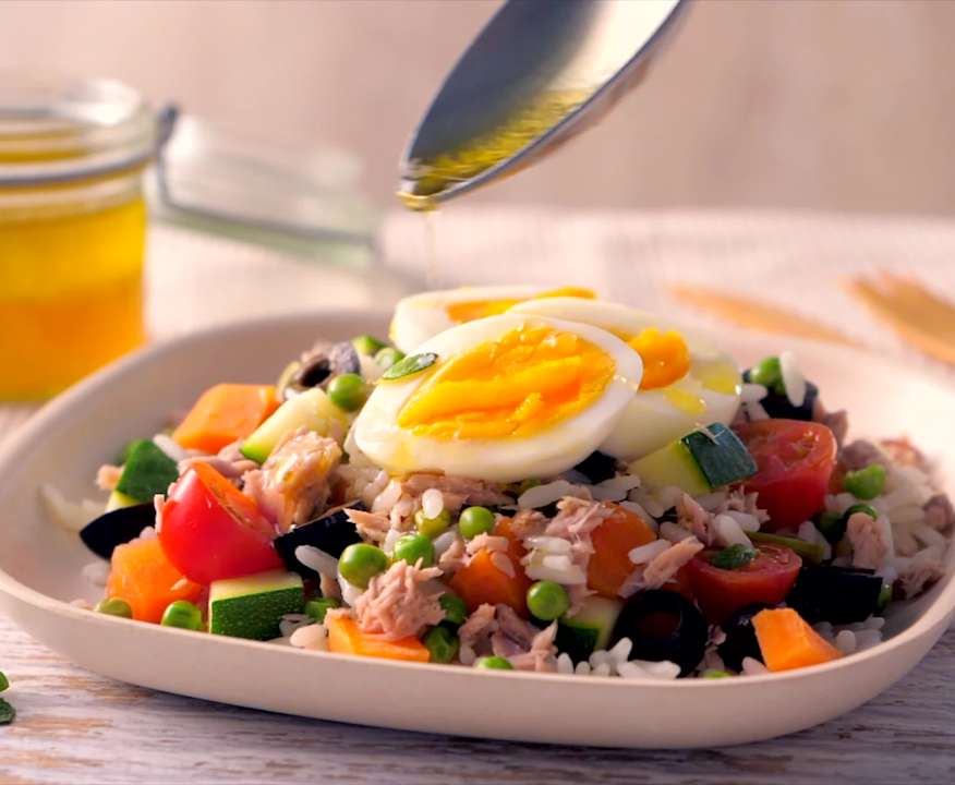 Rice Salad with Eggs and Tuna Fish - Cookidoo® – the official Thermomix ...