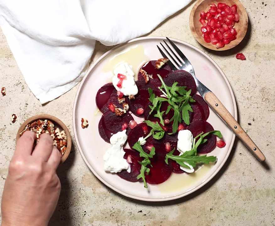 Rote-Bete-Carpaccio mit Burrata - Cookidoo® – la plateforme de recettes ...
