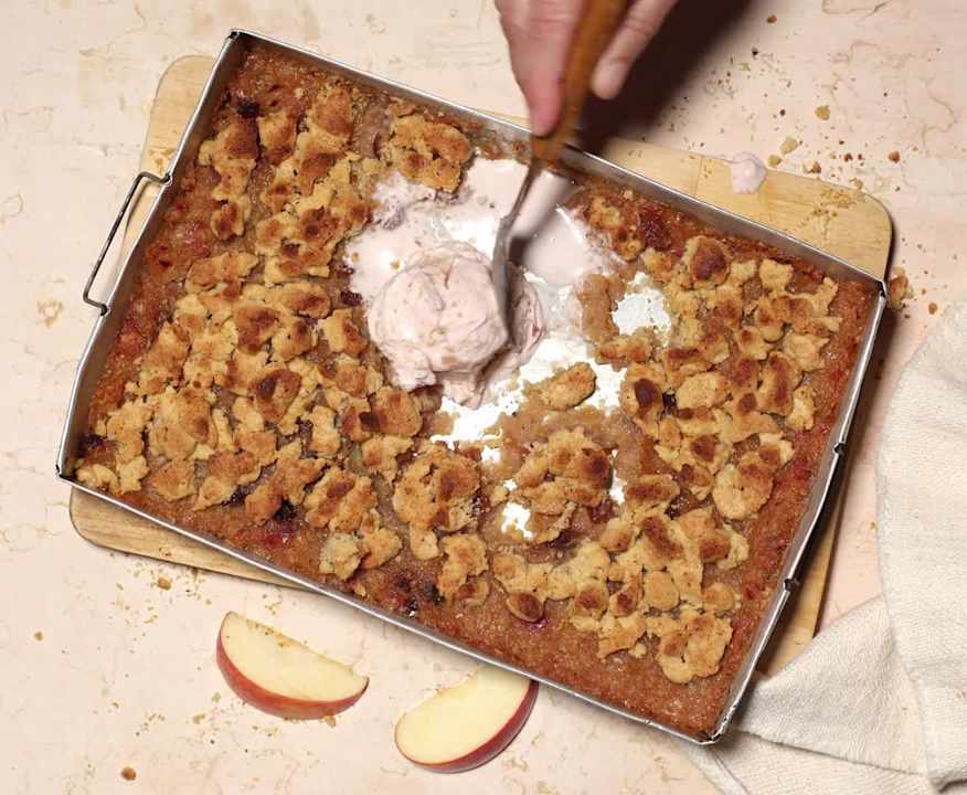 Veganes Apfel-Nuss-Crumble mit Rumrosinen - Cookidoo® – das offizielle ...