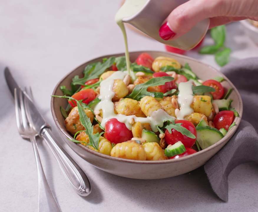 Cheesy-Gnocchi-Salat - Cookidoo® – the official Thermomix® recipe platform