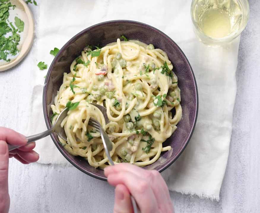 Spaghetti mit Käse-Erbsen-Sauce - Cookidoo® – the official Thermomix ... Spaghetti mit Käse-Erbsen-Sauce - Cookidoo® – the official Thermomix ...