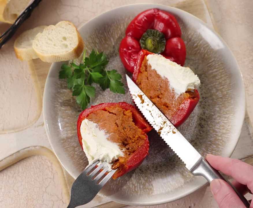 Gefüllte Paprika mit Linsenbolognese - Cookidoo® – das offizielle ...